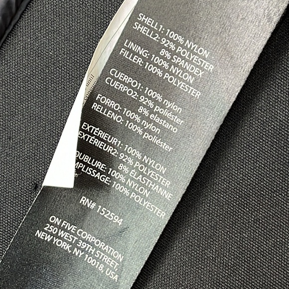 BODY GLOVE PUFFER NEOPRENE PRIMALOFT JACKET BLACK RED MENS SIZE LARGE - Picture 11 of 15